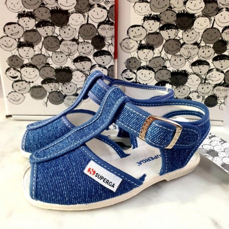 Scarpe BIMBO/A SUPERGA sandali 