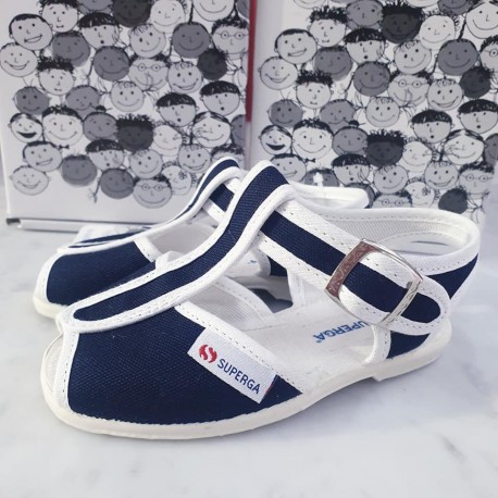 Scarpe BIMBO/A SUPERGA sandali 