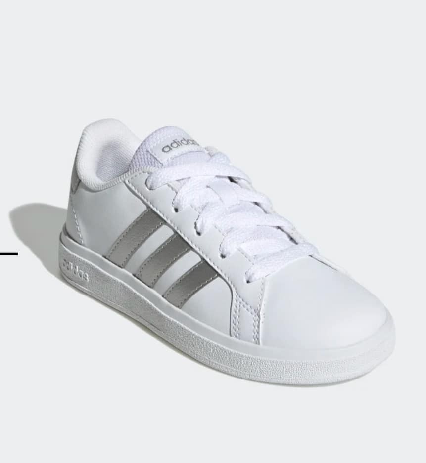 ADIDAS DONNA GRAND COURT BIANCA ARGENTO D Avanzo Calzature e Pelletteria