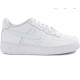 NIKE AIR FORCE ONE IN PELLE BIANCA 