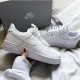 NIKE AIR FORCE ONE IN PELLE BIANCA 