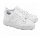 NIKE AIR FORCE ONE IN PELLE BIANCA 