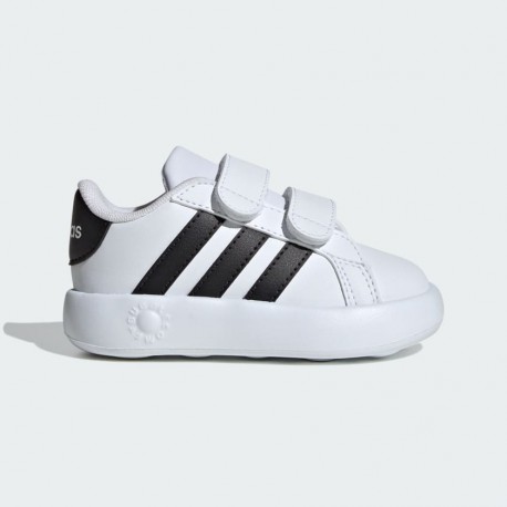 ADIDAS GRAND COURT BUBBLE BIANCO NERO 