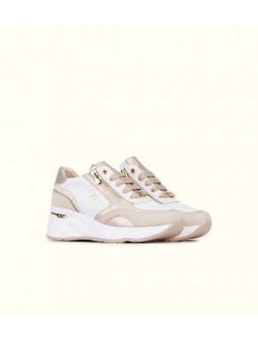 KEYS SNEAKERS DONNA BEIGE/AVORIO