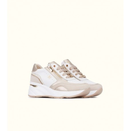 KEYS SNEAKERS DONNA BEIGE/AVORIO